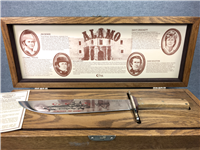 1986 Case Remember the Alamo 150th Anniversary Bowie