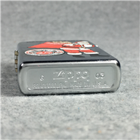 CHRISTMAS SANTA Smoky Mtn Knife Works 25th Anniv Street Chrome Lighter (Zippo, 2003)