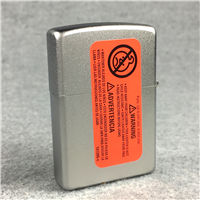 ZIPPO MERRY CHRISTMAS SNOWMAN Satin Chrome Lighter (Zippo, 2011)