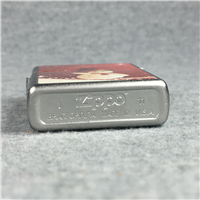 ZIPPO MERRY CHRISTMAS SNOWMAN Satin Chrome Lighter (Zippo, 2011)