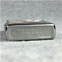 ZIPPO CASE SANTA by RJ MCDONALD Polished Chrome Lighter (Zippo, Case, 2011)