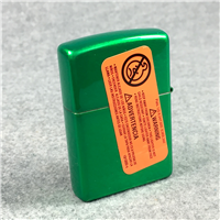 CASE CARVING MEMORIES by RJ MCDONALD Green Street Chrome Lighter (Zippo, Case, 2014)