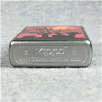 Zippo GRAVEYARD - HALLOWEEN Satin Chrome Lighter (Zippo, 2010)