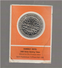Humboldt Casino Gaming Token (Franklin Mint, 1969)
