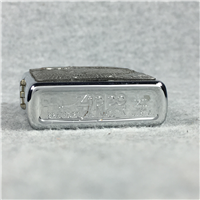 Zippo SITTING BEAR Emblem Polished Chrome Lighter (Zippo, 1996)