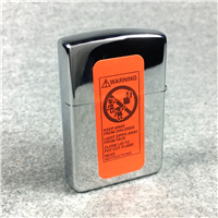 Zippo ELEPHANT Emblem Polished Chrome Lighter (Zippo, 1995)  SEALED