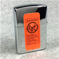 Zippo EAGLE Emblem Polished Chrome Lighter (Zippo, 1995)  SEALED