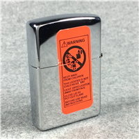 Zippo OWL Polished Chrome Lighter (Zippo, 2002)  SEALED