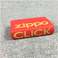 ZIPPO CLICK Laser-Etched Red Matte Lighter (Zippo, 2004) SEALED