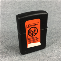 ZIPPO AMERICAN FLAG Matte Black Lighter (Zippo, 1994)  SEALED