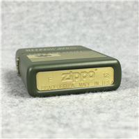 PAWS & STRIPES HELPING DOGS, HELPING HEROES Matte Green Lighter (Zippo, 2012)  SEALED
