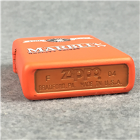 MARBLES QUALITY KNIVES 100 YEARS Matte Orange Lighter (Zippo, 2004) SEALED