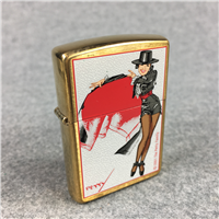 MATADOR Petty Girl Series III Brushed Chrome Lighter (Zippo, 2000) NIB