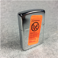 POLITICAL DEMOCRAT DONKEY Polished Chrome Lighter (Zippo, 1996)