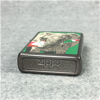 Rare ELEPHANT WITH TABASCO SAUCE Polished Gray Lighter (Zippo, 1997)