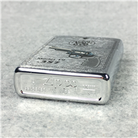 SMITH & WESSON .357 MODEL 19 MAGNUM GUN Brushed Chrome Lighter (Zippo, 1997)