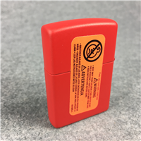 YEAR OF THE MONKEY Laser Etched Matte Red Lighter (Zippo, 2015)