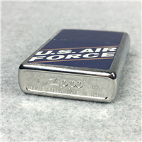 U.S. AIR FORCE BLUE Brushed Chrome Lighter (Zippo, 2009)