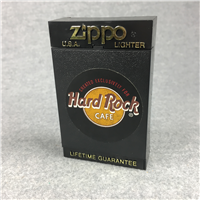 HARD ROCK CAFE CHICAGO Polished Brass Lighter (Zippo, 1996)