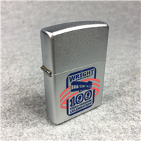 WRIGHT BROTHERS 100 Years of Aviation Satin Chrome Lighter (Zippo, 20423, 2003)