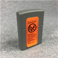 40TH ANNUAL DAYTONA 500 Feb 15, 1998 Matte Gray Lighter (Zippo, 1995) SEALED