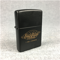 FRED STOKER & SONS Logo Matte Black Lighter (Zippo, 2000) Sealed