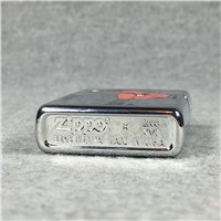 1935 WINDY GIRL Polished Chrome Lighter (Zippo, 2000)  Sealed