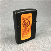 JACK DANIELS TENNESSEE WHISKEY Black Matte Lighter (Zippo, 1996)