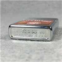 JACK DANIELS OLD NO. 7 BARRELS Brushed Chrome Lighter (Zippo, 1999)