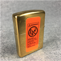 LADY LUCK CASINO HOTEL LAS VEGAS Polished Brass Lighter (Zippo, 1993)