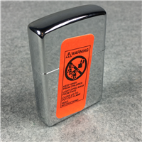 WILD WEST PONY EXPRESS Laser Engraved Polished Chrome Lighter (Zippo, 1994)