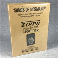 SANDS OF NORMANDY 60th ANNIVERSARY Commemorative Lighter (Zippo, 2004) Factory Sealed
