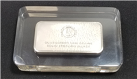 Franklin Mint Personal Ingot 5000 grains Solid Sterling Silver circa 1973