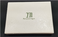 Franklin Mint Personal Ingot 5000 grains Solid Sterling Silver circa 1973