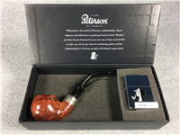 ZIPPO & PETERSON OF DUBLIN SHERLOCK Polished Chrome Lighter & Pipe Set (2007)