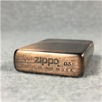 ZIPPO Regular Brushed Harvest Bronze Lighter (Zippo, 2003)