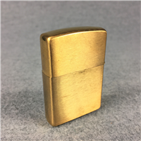 ZIPPO Pipe Logo Solid Brass Lighter (Zippo, 2004)