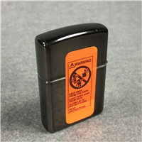 Laser Etched Mark Midnight Chrome Lighter (Zippo, 1995)