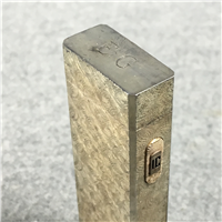 Vintage 1970s/80s MARUMAN IC-501 Etched Silver Plate Touch Sensor Butane Lighter