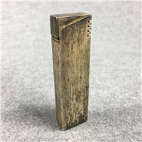 Vintage MARUMAN DL Brushed Silver Nickel Gas Lighter