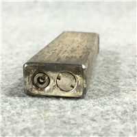 Vintage MARUMAN DL Brushed Silver Nickel Gas Lighter