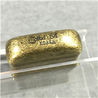 Vintage COLIBRI 64 KOREA 3RD MILLENNIUM Street Brass Lighter 1st Man on Moon