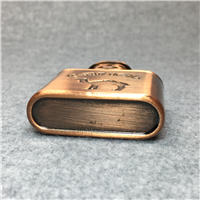 Vintage CAMEL Copper Toned Flip Lid Lighter
