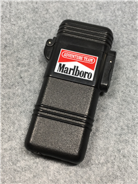 1992 MARLBORO Adventure Team Black All-Weather Refillable Butane Lighter