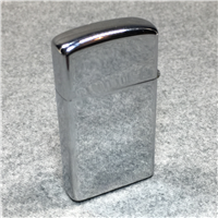 Vintage ROCKWELL STANDARD Polished Chrome Slim Advertising Lighter (Zippo 1965)