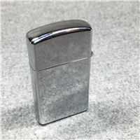 Vintage ROCKWELL STANDARD Polished Chrome Slim Advertising Lighter (Zippo 1967)