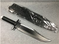RAMBO FIRST BLOOD PART II Officially Licensed 15-1/2" Survival Knife