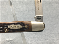 1976 CASE XX USA 06263 SSP Brown Eisenhower Pen Knife