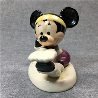 Disney MINNIE MOUSE STRETCHING Figurine (Walt Disney Productions, Goebel 17 225 08, TMK)