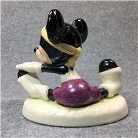 Disney MINNIE MOUSE STRETCHING Figurine (Walt Disney Productions, Goebel 17 225 08, TMK)